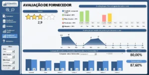 Planilha de Avaliação de fornecedores em Excel 1.0